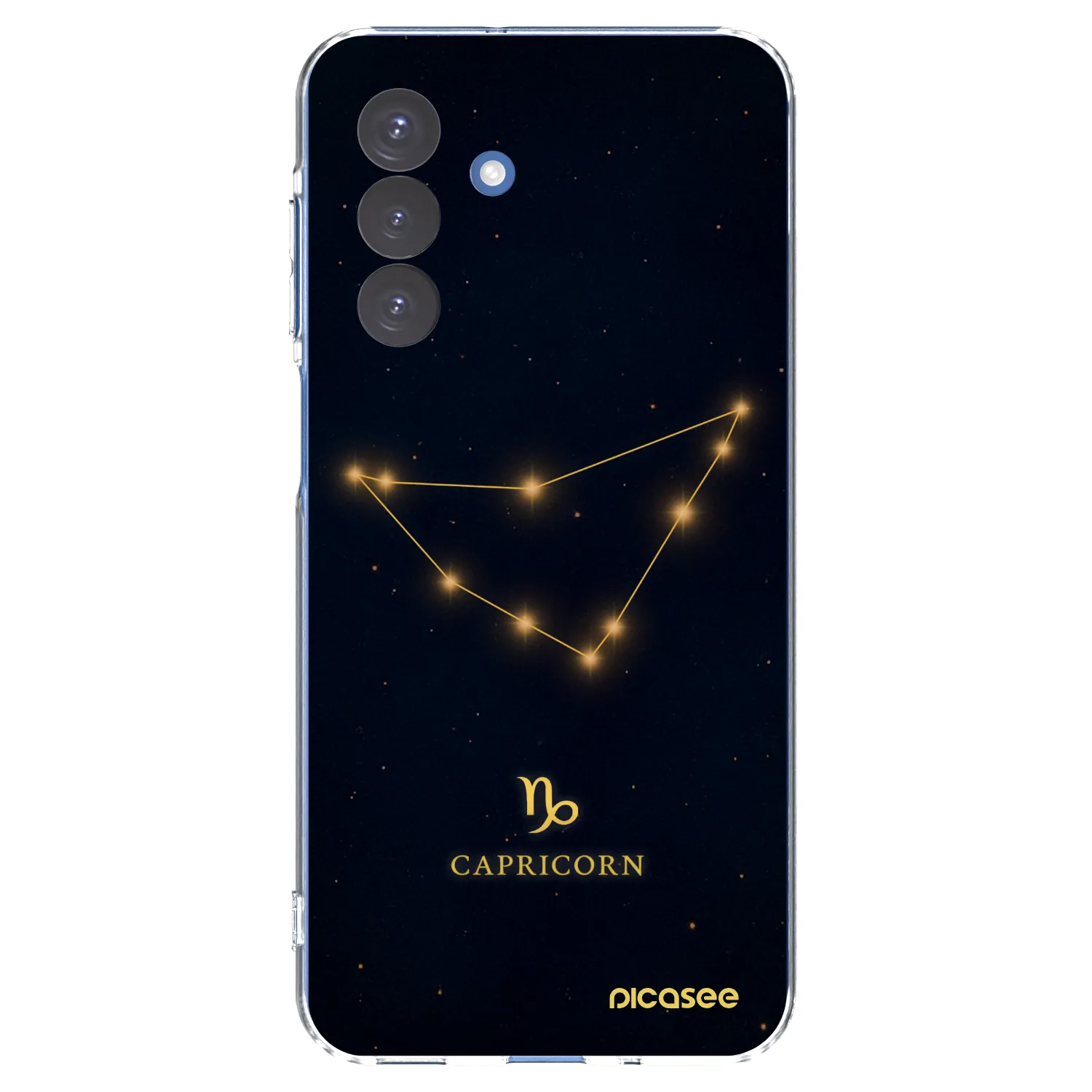 Picasee silikónový prehľadný obal pre Samsung Galaxy A17 5G - CAPRICORN