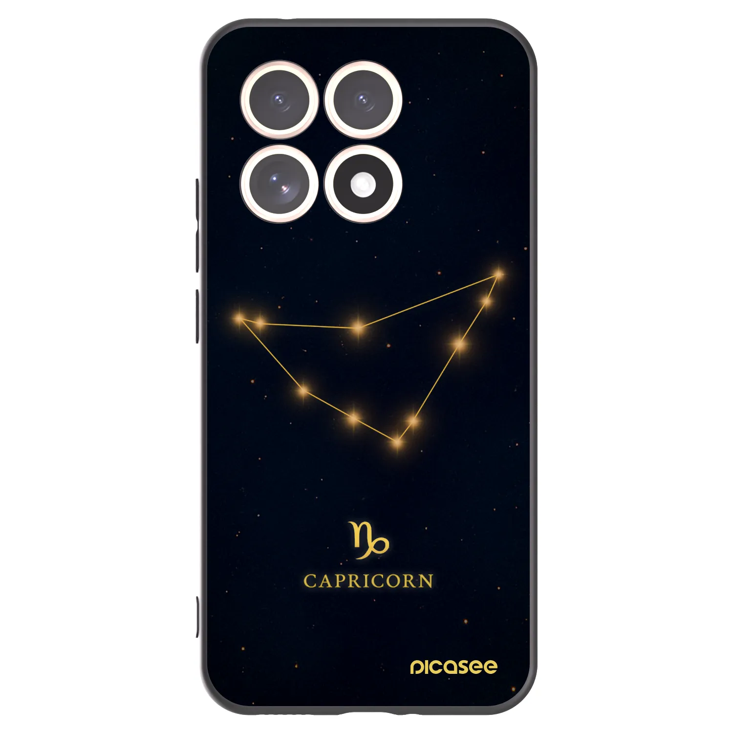 Picasee silikónový čierny obal pre Xiaomi 15T - CAPRICORN