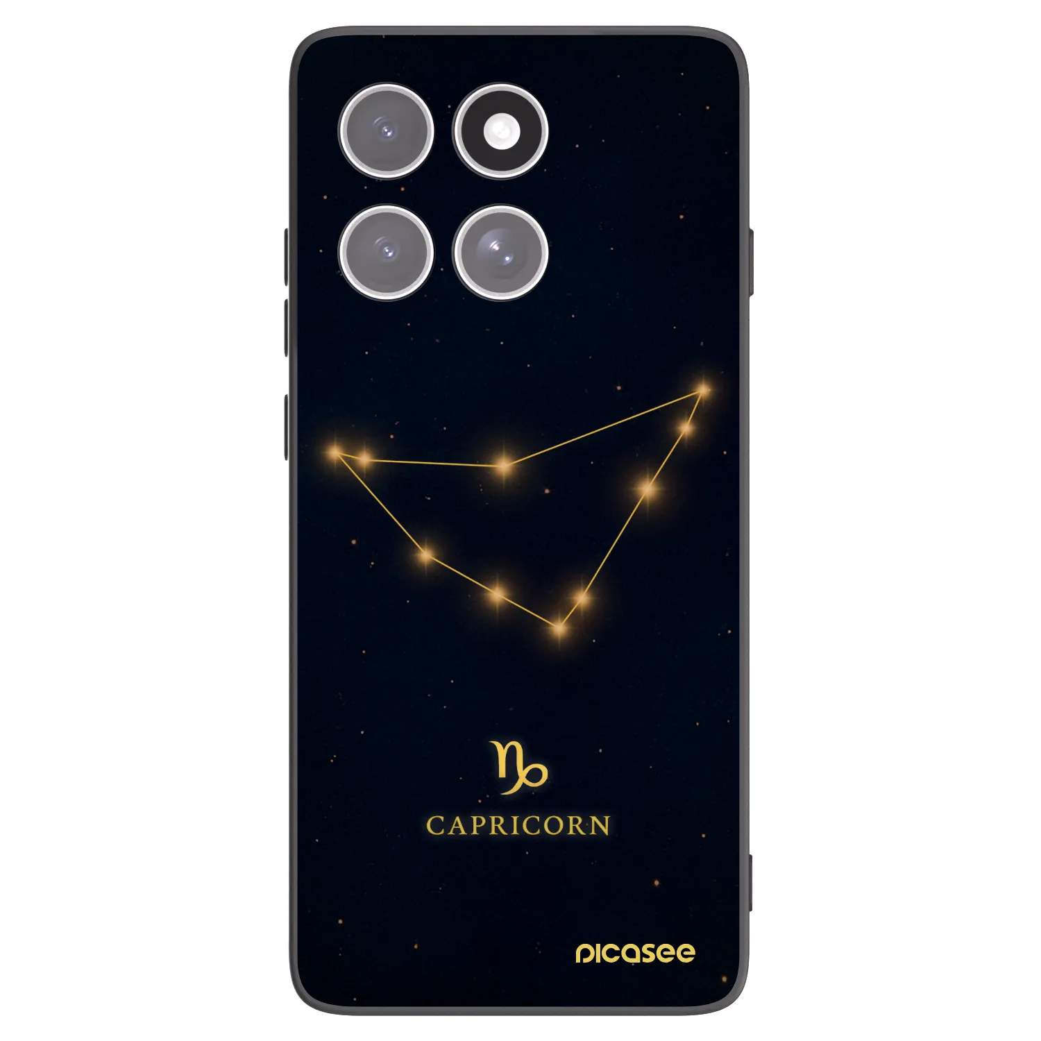 Silikónový čierny obal pre Motorola Edge 60 Fusion - CAPRICORN