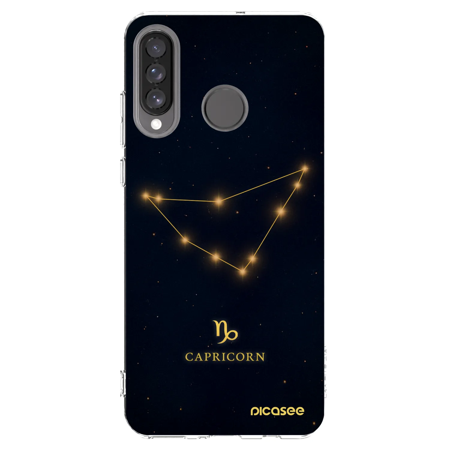 Picasee silikónový prehľadný obal pre Huawei P30 Lite - CAPRICORN