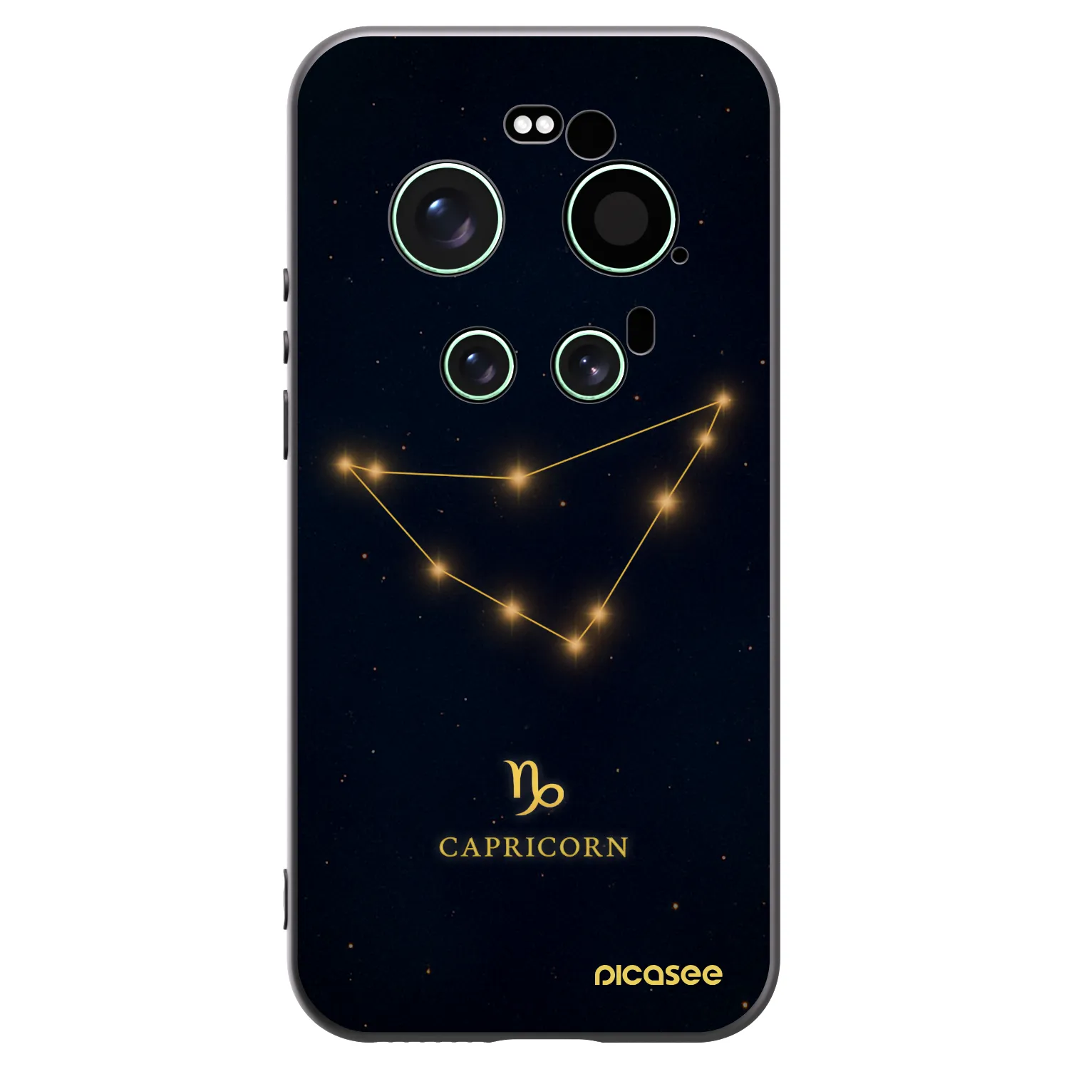 Picasee silikónový čierny obal pre Xiaomi 17 Ultra - CAPRICORN