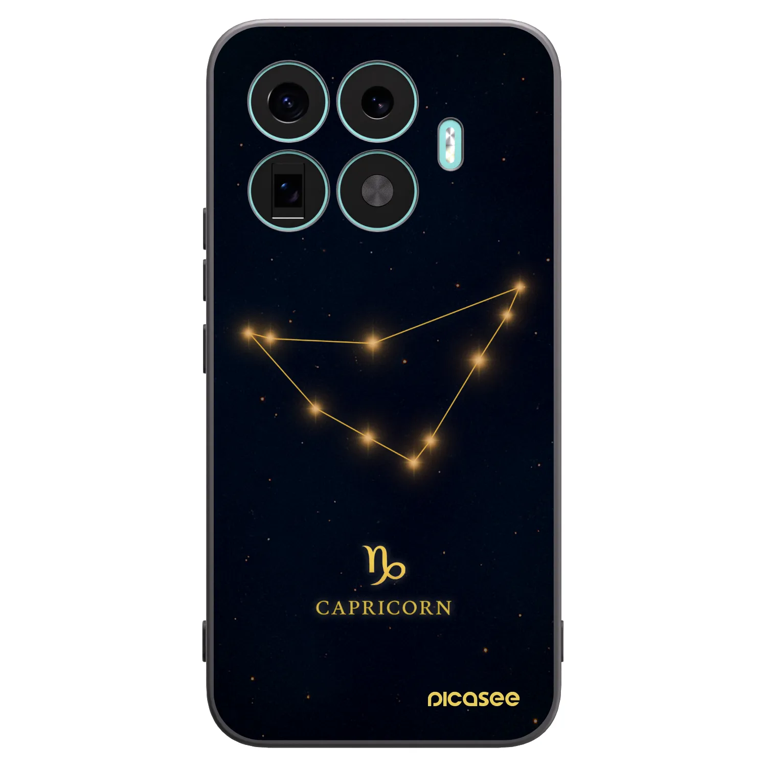Picasee silikónový čierny obal pre Xiaomi 17T Pro - CAPRICORN