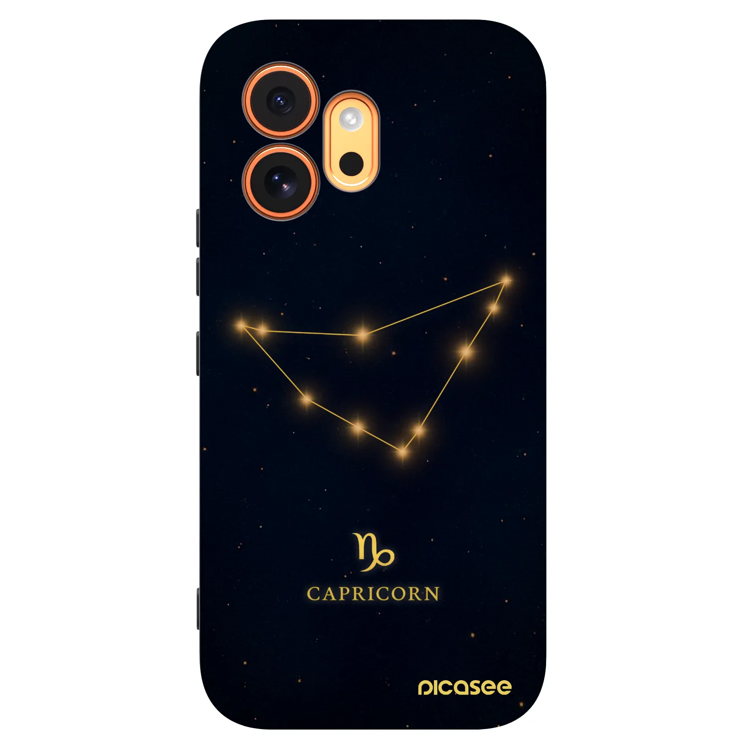 Picasee silikónový čierny obal pre Honor 600 - CAPRICORN