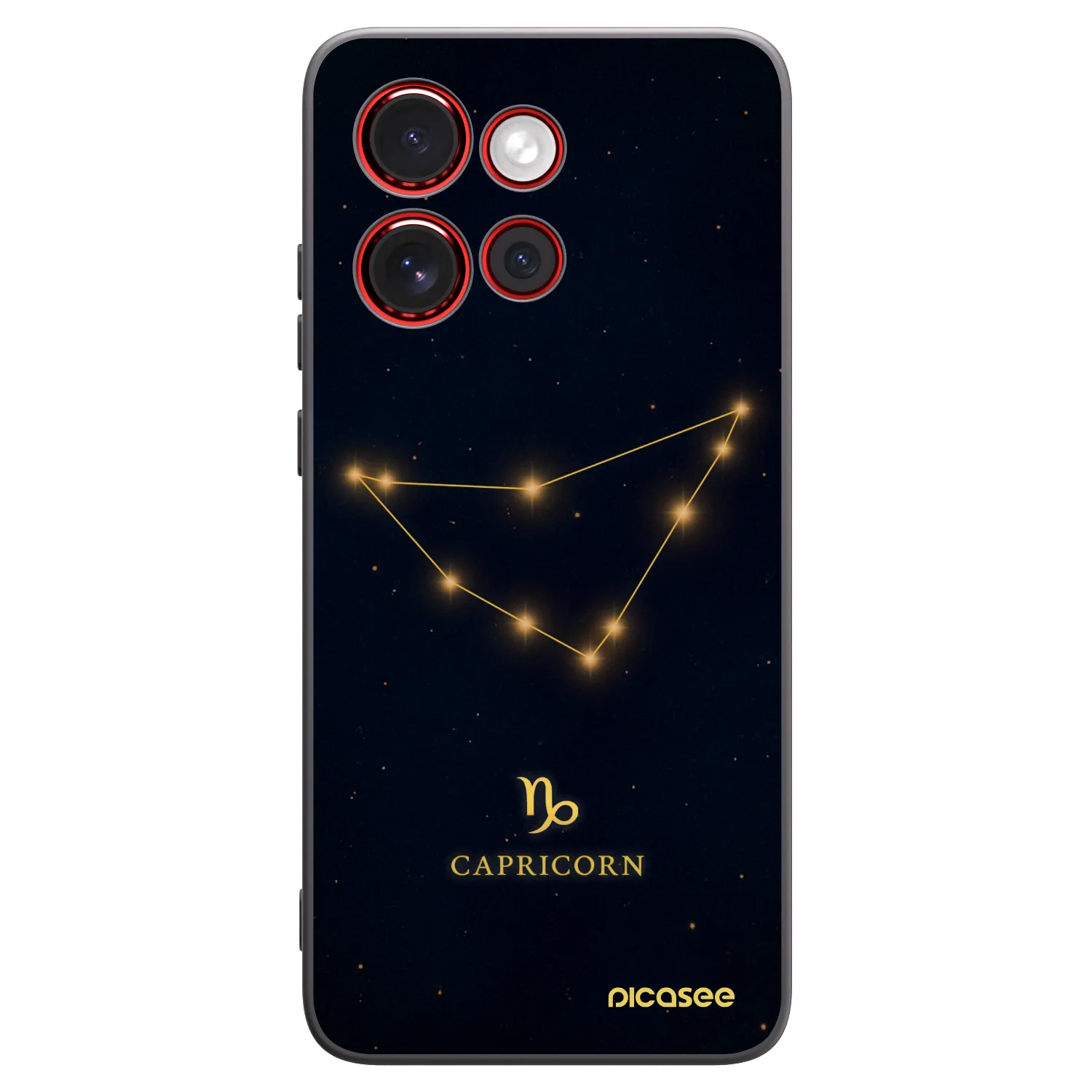 Picasee silikónový čierny obal pre Motorola Edge 60 Neo 5G - CAPRICORN