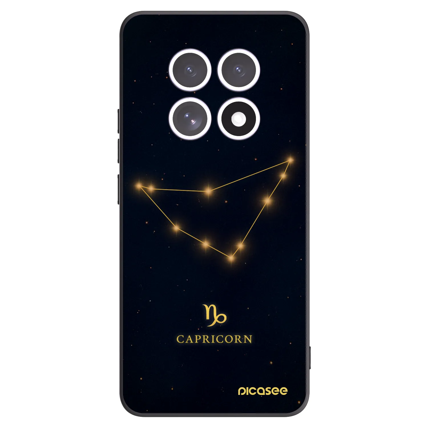 Picasee silikónový čierny obal pre Xiaomi Redmi Note 15 5G - CAPRICORN