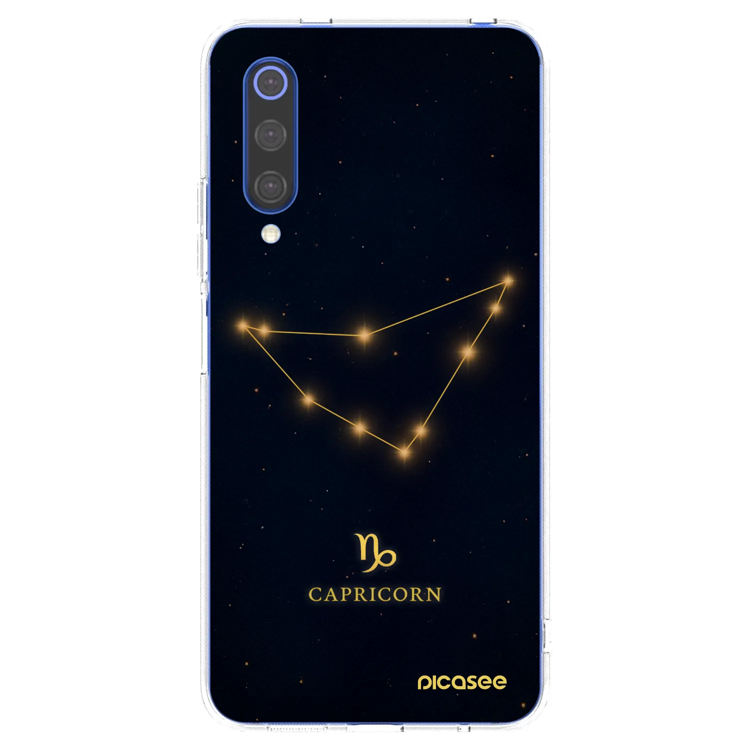 Picasee silikónový prehľadný obal pre Xiaomi Mi 9 SE - CAPRICORN