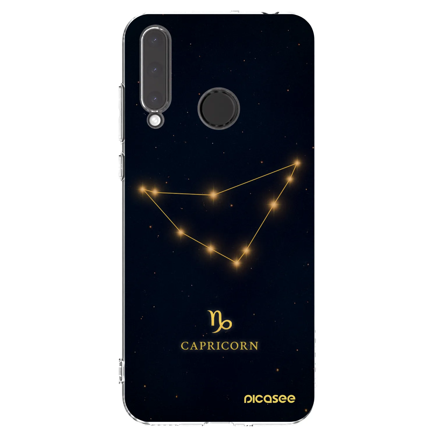 Picasee silikónový prehľadný obal pre Honor 20 Lite - CAPRICORN