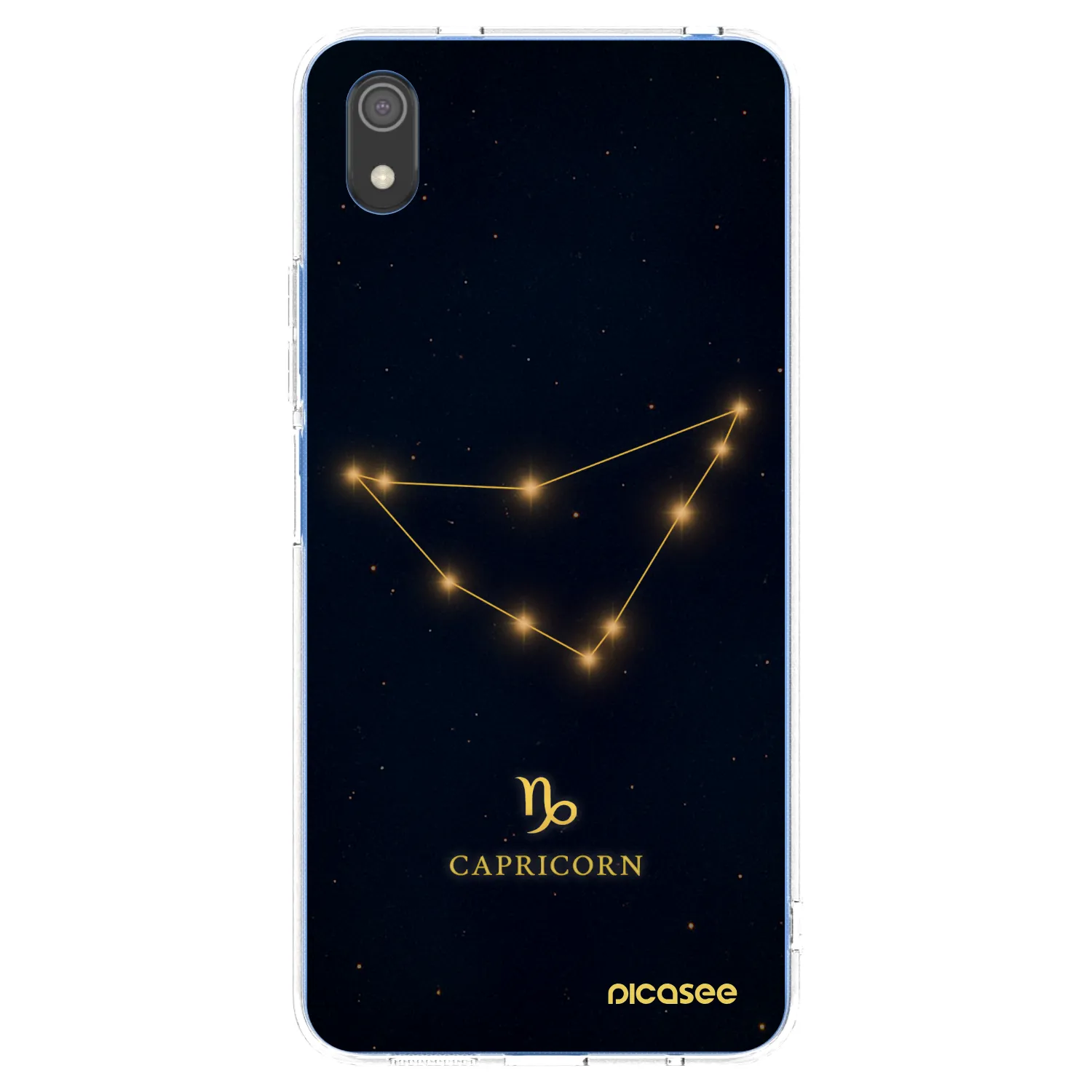 Picasee silikónový prehľadný obal pre Xiaomi Redmi 7A - CAPRICORN