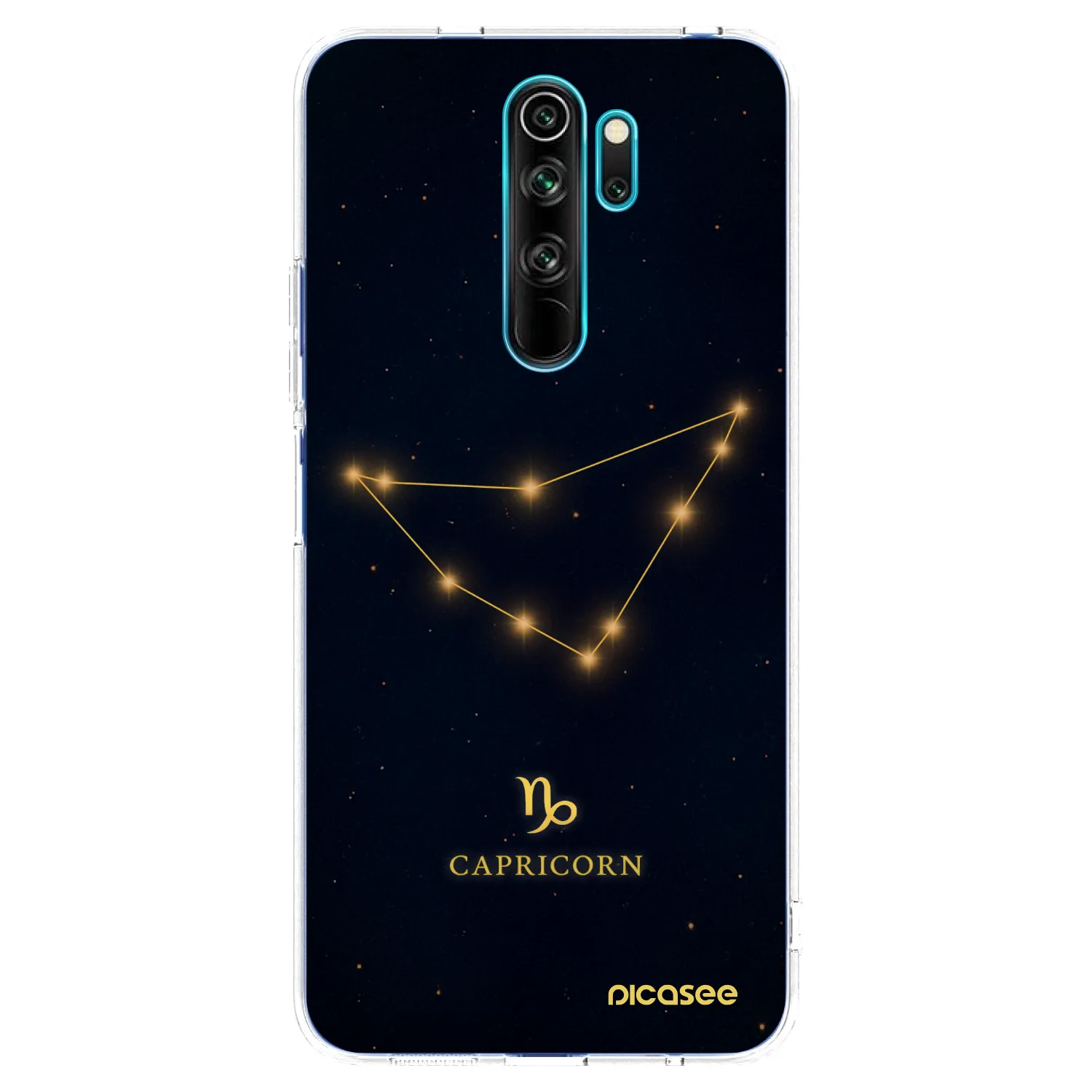 Picasee silikónový prehľadný obal pre Xiaomi Redmi Note 8 Pro - CAPRICORN