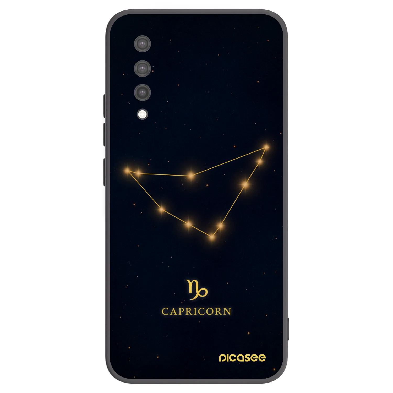 Silikónový čierny obal pre Xiaomi Mi 9 Lite - CAPRICORN