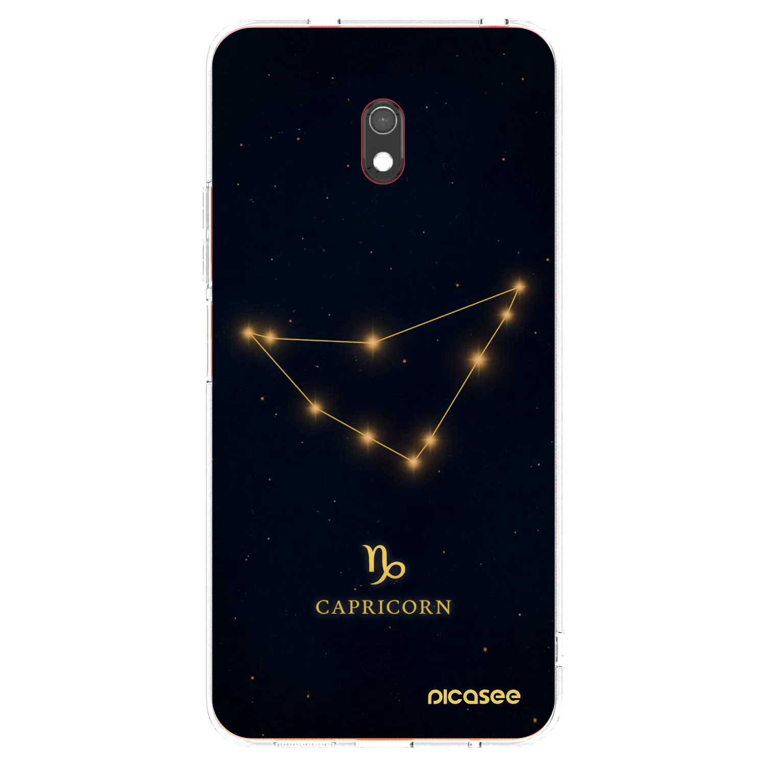 Picasee silikónový prehľadný obal pre Xiaomi Redmi 8A - CAPRICORN