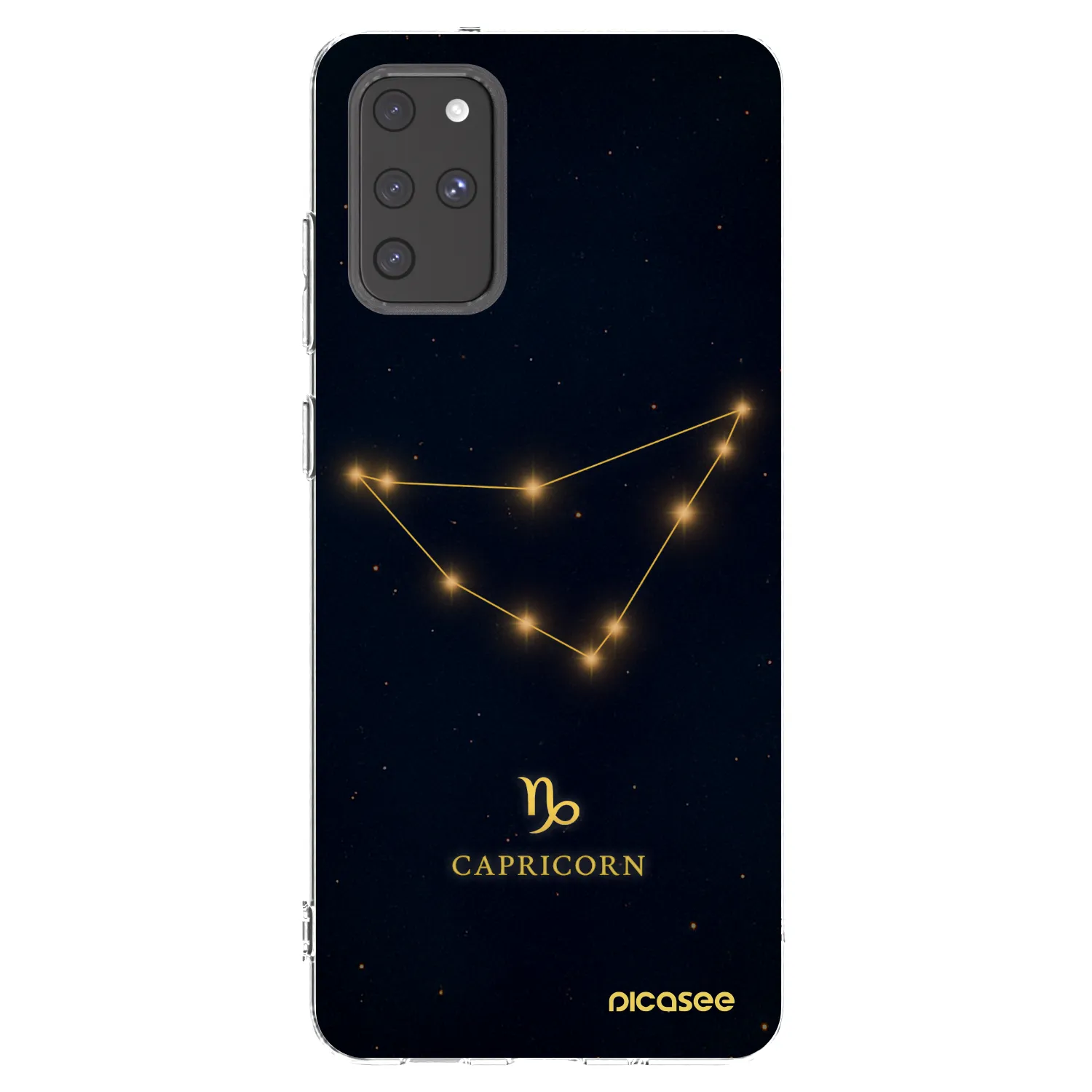 Picasee silikónový prehľadný obal pre Samsung Galaxy S20+ G985F - CAPRICORN