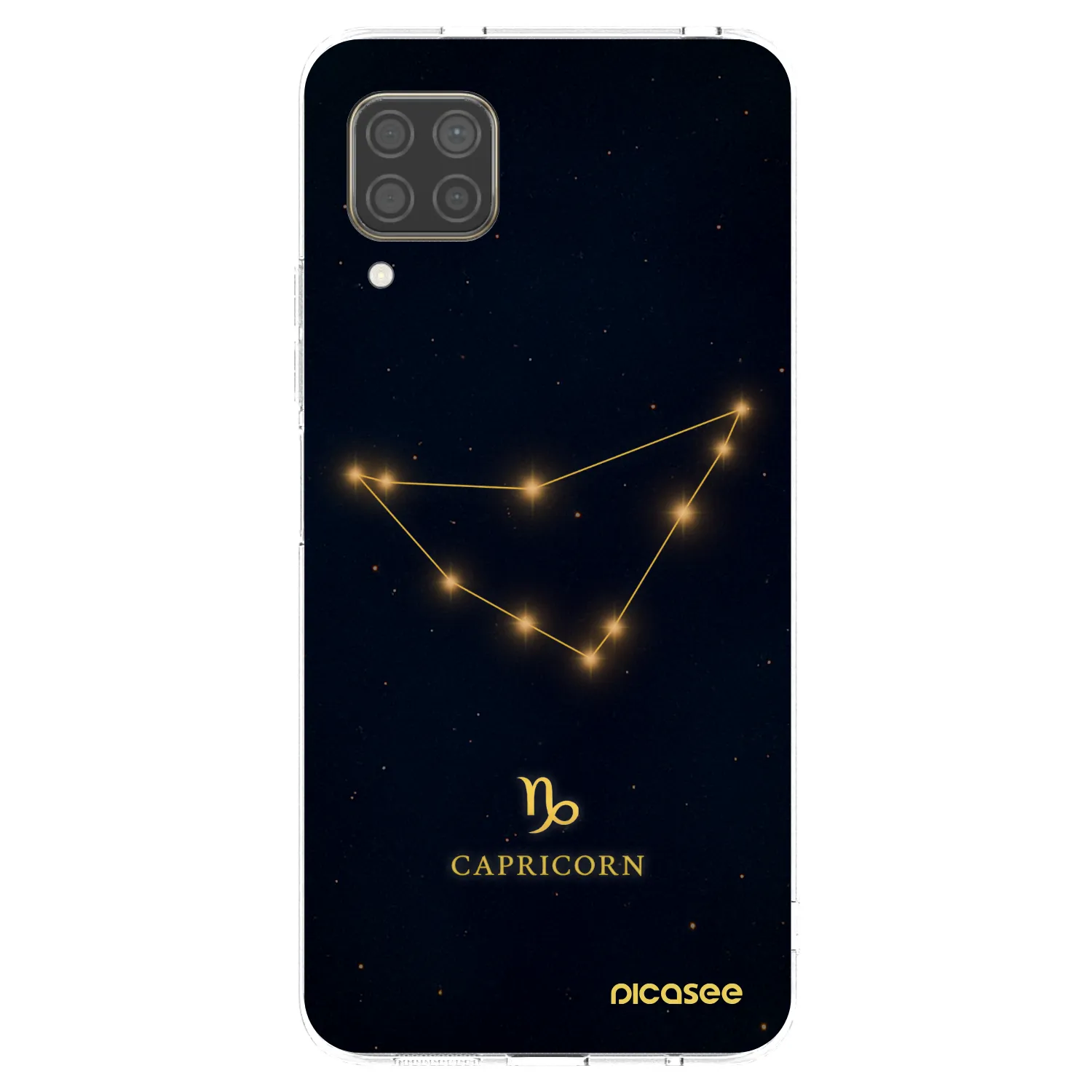 Picasee silikónový prehľadný obal pre Huawei P40 Lite - CAPRICORN