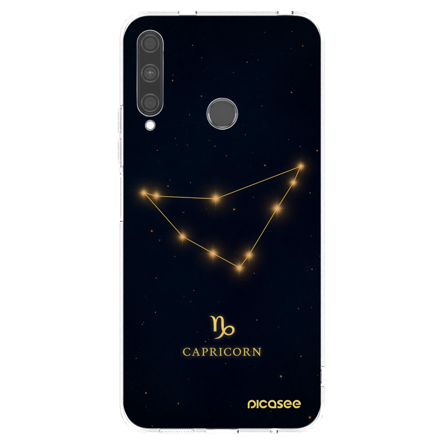 Picasee silikónový prehľadný obal pre Huawei P40 Lite E - CAPRICORN