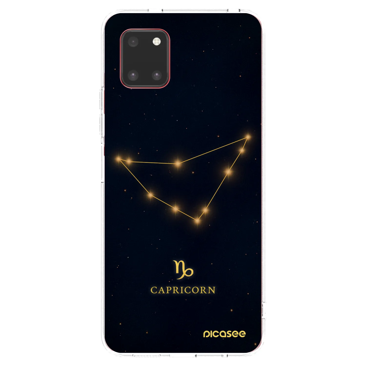 Picasee silikónový prehľadný obal pre Samsung Galaxy Note 10 Lite N770F - CAPRICORN