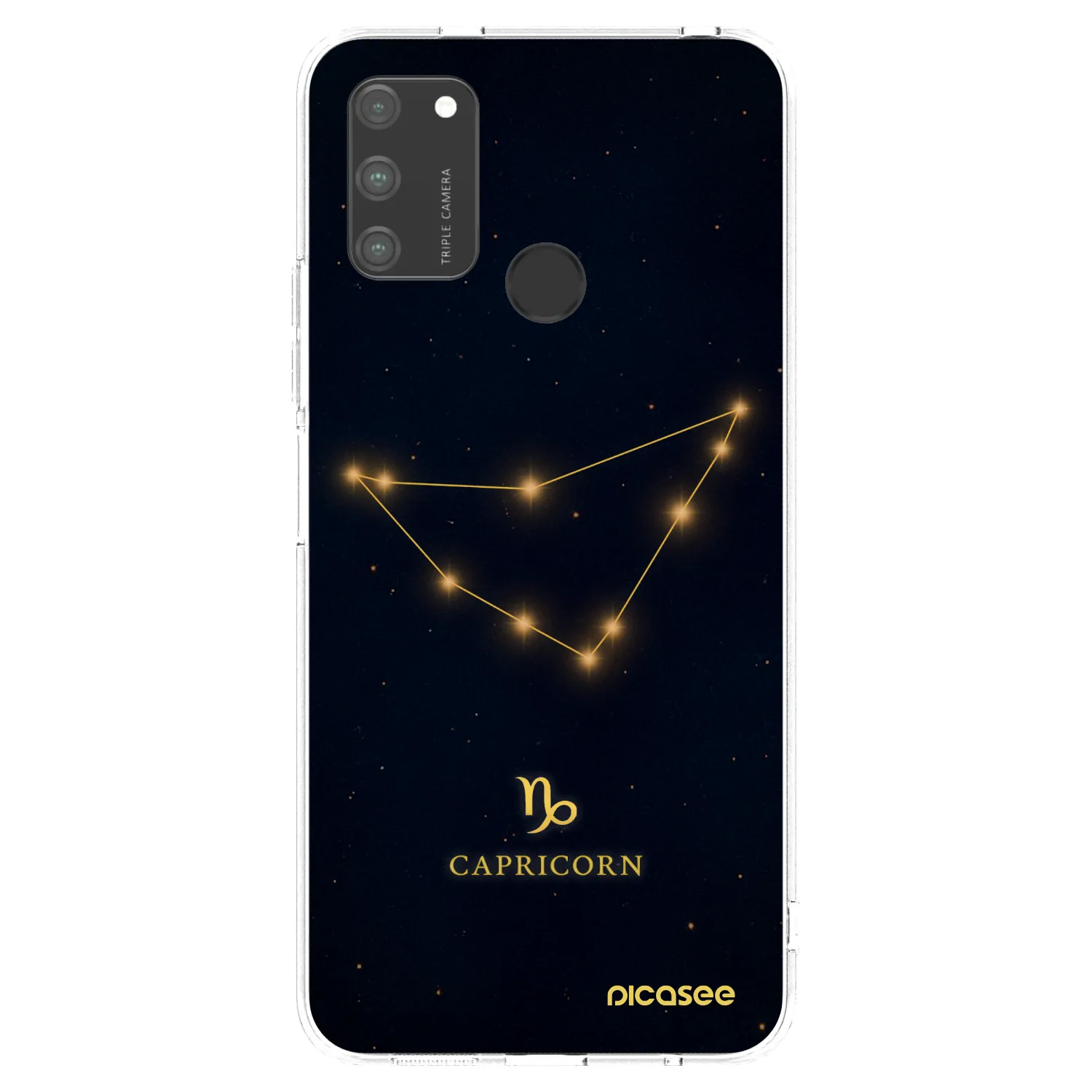 Picasee silikónový prehľadný obal pre Honor 9A - CAPRICORN