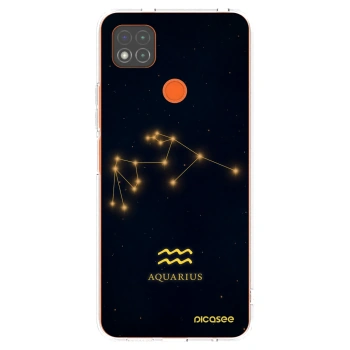 Picasee silikónový prehľadný obal pre Xiaomi Redmi 9C - AQUARIUS
