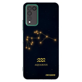 Picasee silikónový prehľadný obal pre Honor 10X Lite - AQUARIUS
