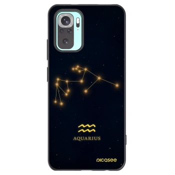 Picasee silikónový čierny obal pre Xiaomi Redmi Note 10 Pro - AQUARIUS