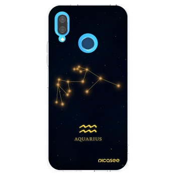 Picasee silikónový prehľadný obal pre Huawei P20 Lite - AQUARIUS