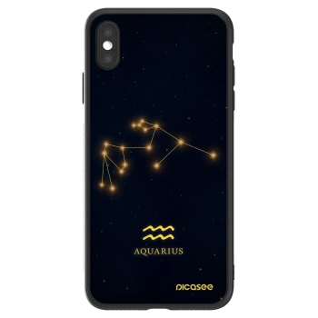 Picasee ULTIMATE CASE pro Apple iPhone XS Max - AQUARIUS