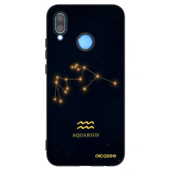 Picasee silikónový čierny obal pre Huawei P20 Lite - AQUARIUS