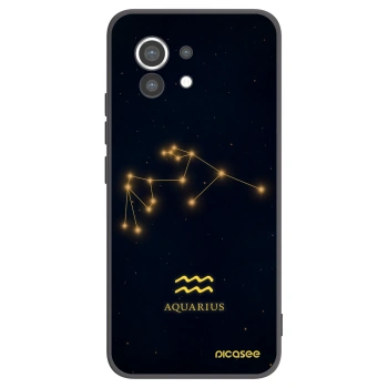 Picasee silikónový čierny obal pre Xiaomi Mi 11 - AQUARIUS