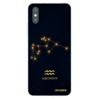 Picasee silikónový prehľadný obal pre Xiaomi Redmi 9AT - AQUARIUS
