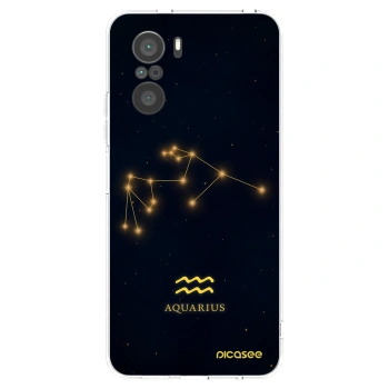 Picasee silikónový prehľadný obal pre Xiaomi Poco F3 - AQUARIUS