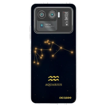 Picasee silikónový prehľadný obal pre Xiaomi Mi 11 Ultra - AQUARIUS