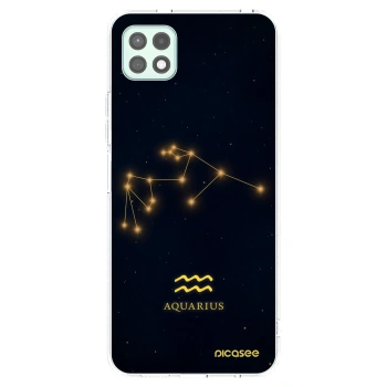 Picasee silikónový prehľadný obal pre Samsung Galaxy A22 A226B 5G - AQUARIUS