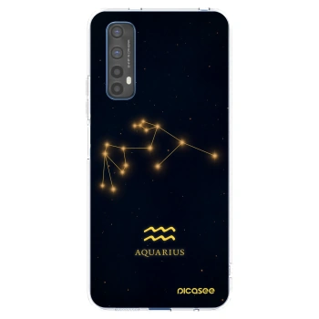 Picasee silikónový prehľadný obal pre Realme 7 - AQUARIUS