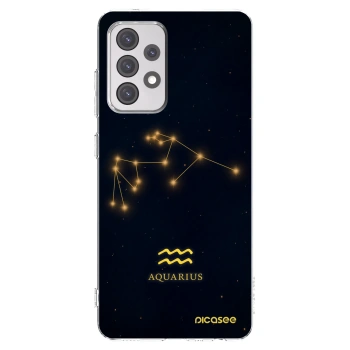 Picasee silikónový prehľadný obal pre Samsung Galaxy A52s 5G A528B - AQUARIUS