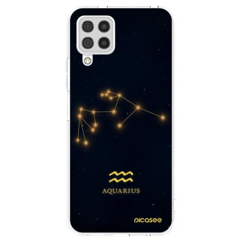 Picasee silikónový prehľadný obal pre Samsung Galaxy A22 A225F 4G - AQUARIUS