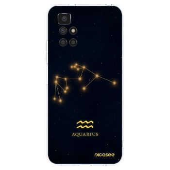 Picasee silikónový prehľadný obal pre Xiaomi Redmi 10 - AQUARIUS