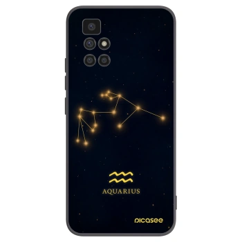 Picasee silikónový čierny obal pre Xiaomi Redmi 10 - AQUARIUS