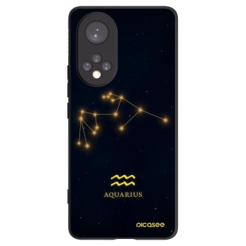 Picasee silikónový čierny obal pre Honor 50 5G - AQUARIUS