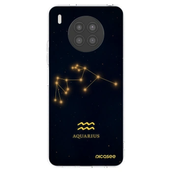 Picasee silikónový prehľadný obal pre Huawei Nova 8i - AQUARIUS