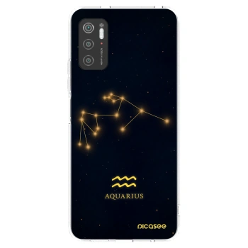 Picasee silikónový prehľadný obal pre Xiaomi Poco M3 Pro 5G - AQUARIUS