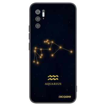 Picasee silikónový čierny obal pre Xiaomi Poco M3 Pro 5G - AQUARIUS