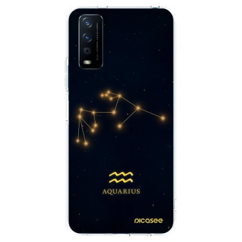 Picasee silikónový prehľadný obal pre Vivo Y11s - AQUARIUS