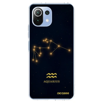 Picasee silikónový prehľadný obal pre Xiaomi 11 Lite 5G NE - AQUARIUS
