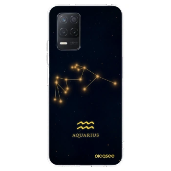 Picasee silikónový prehľadný obal pre Realme 8 5G - AQUARIUS