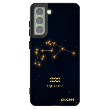 Picasee silikónový čierny obal pre Samsung Galaxy S21 FE 5G - AQUARIUS