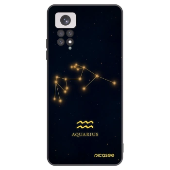 Picasee silikónový čierny obal pre Xiaomi Redmi Note 11 - AQUARIUS