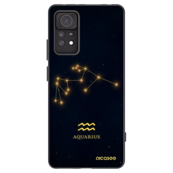 Picasee silikónový čierny obal pre Xiaomi Redmi Note 11 Pro 5G - AQUARIUS