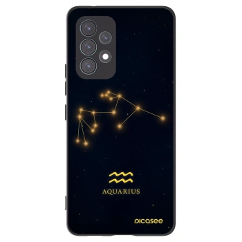 Picasee silikónový čierny obal pre Samsung Galaxy A53 5G A536 - AQUARIUS