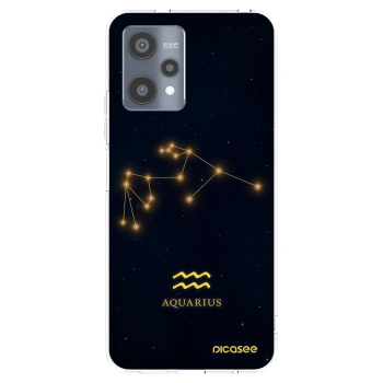 Picasee silikónový prehľadný obal pre Realme 9 Pro 5G - AQUARIUS