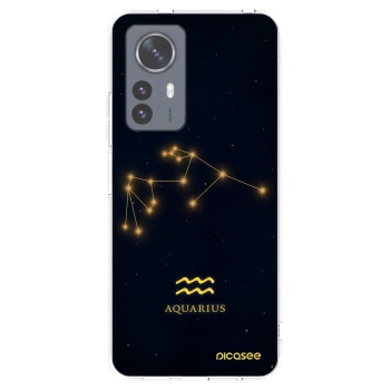 Picasee silikónový prehľadný obal pre Xiaomi 12 Pro - AQUARIUS