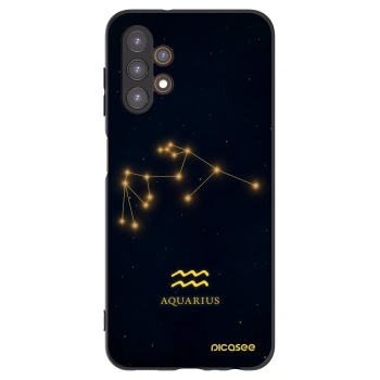 Picasee silikónový čierny obal pre Samsung Galaxy A13 4G A135 - AQUARIUS